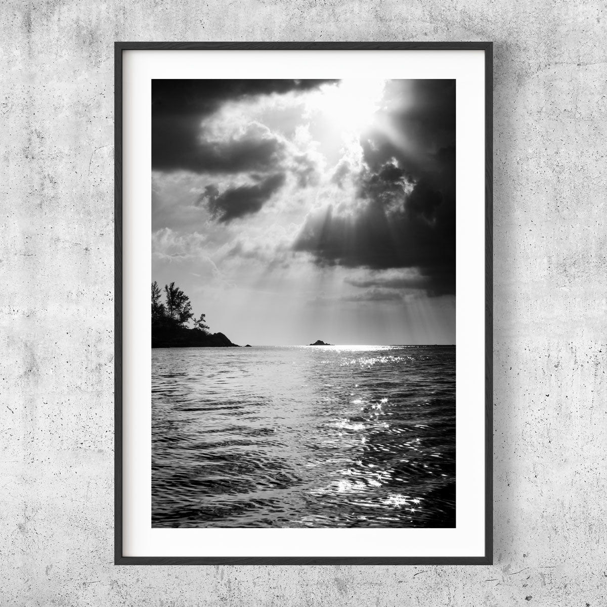 Thunder black and white