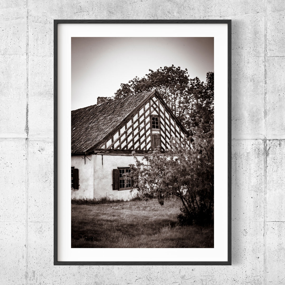 Old house Gotland poster