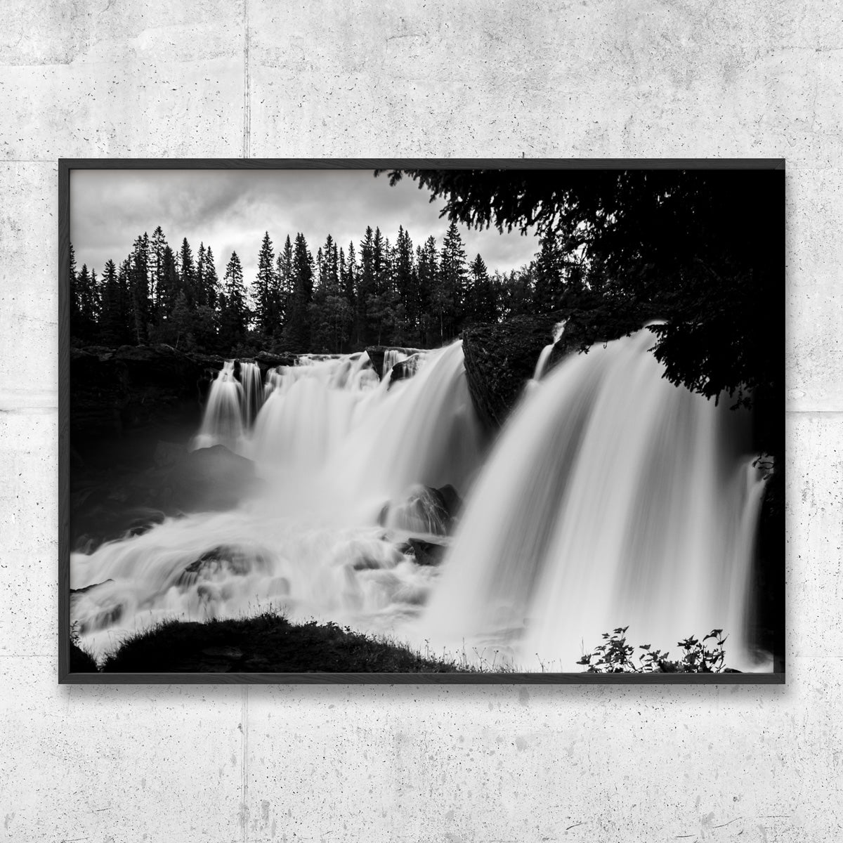 Waterfall Ristafallet Åre