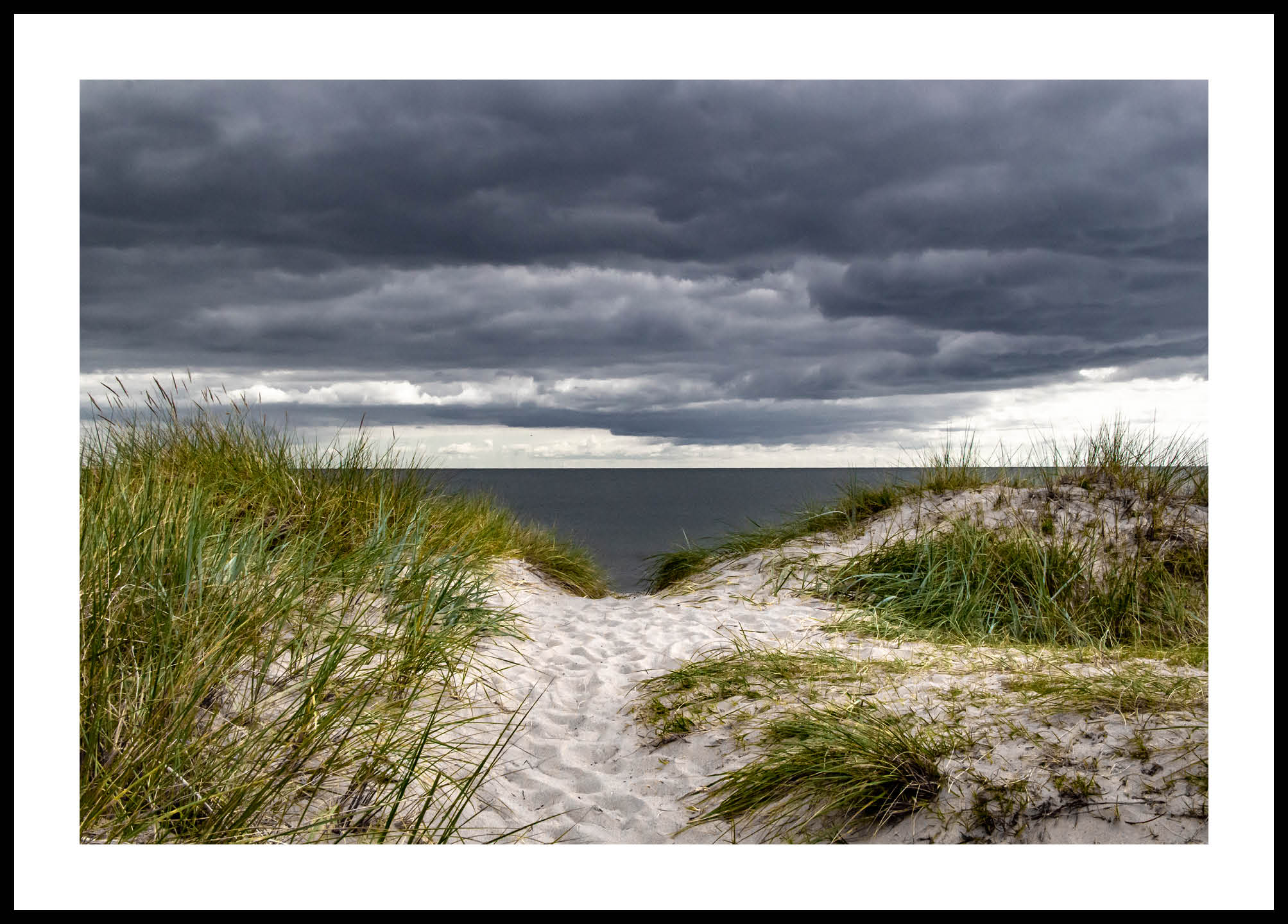 Holmhällar beach landscape