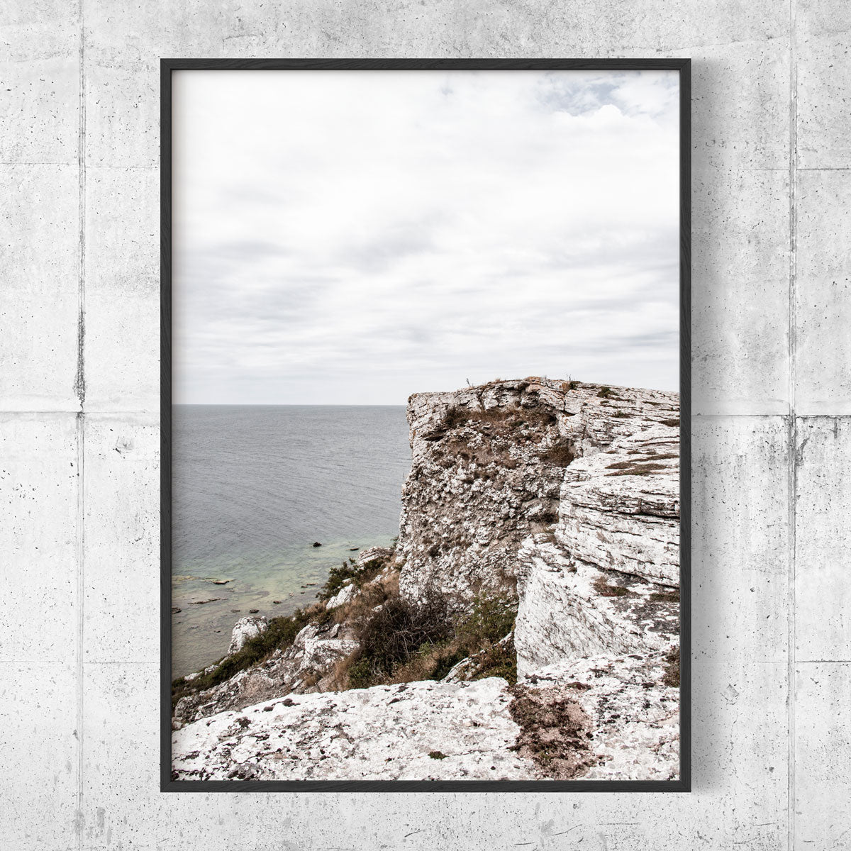 Hoburgen sea view Gotland poster