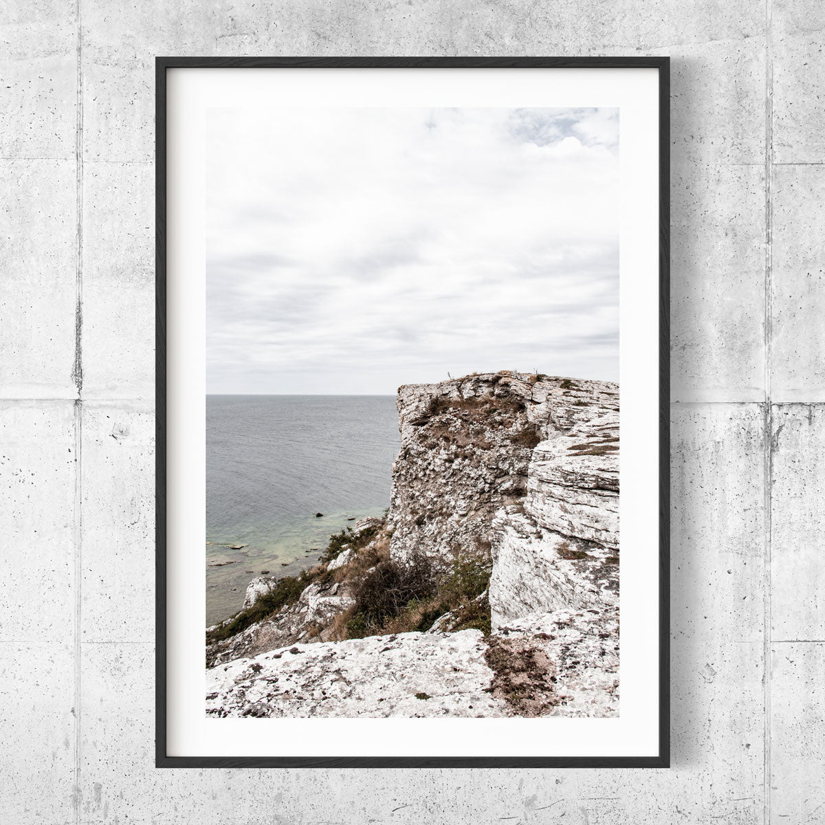 Hoburgen sea view Gotland poster