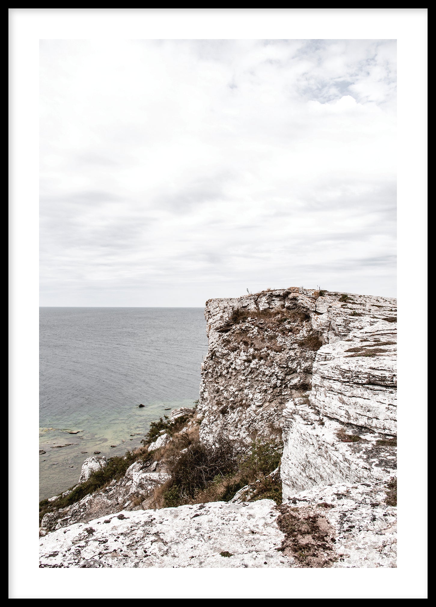 Hoburgen sea view Gotland poster