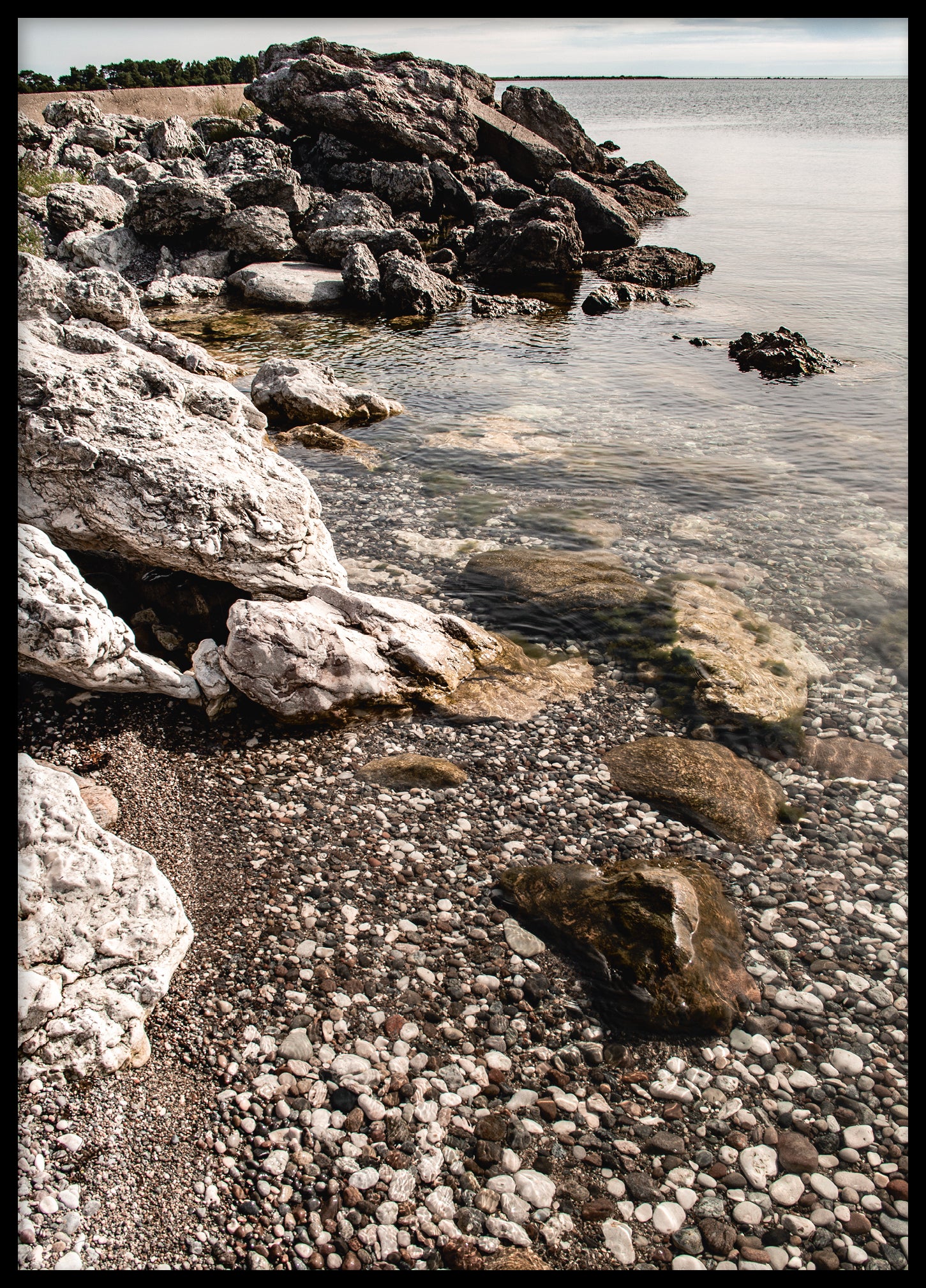 Stones and sea Gotland