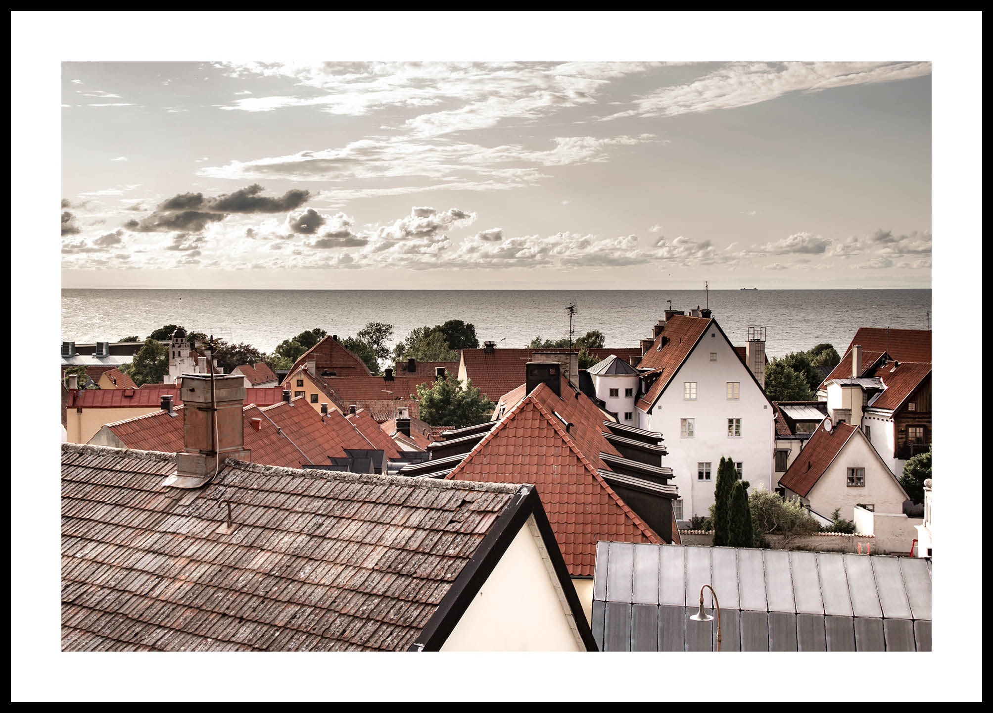 Visby sea view