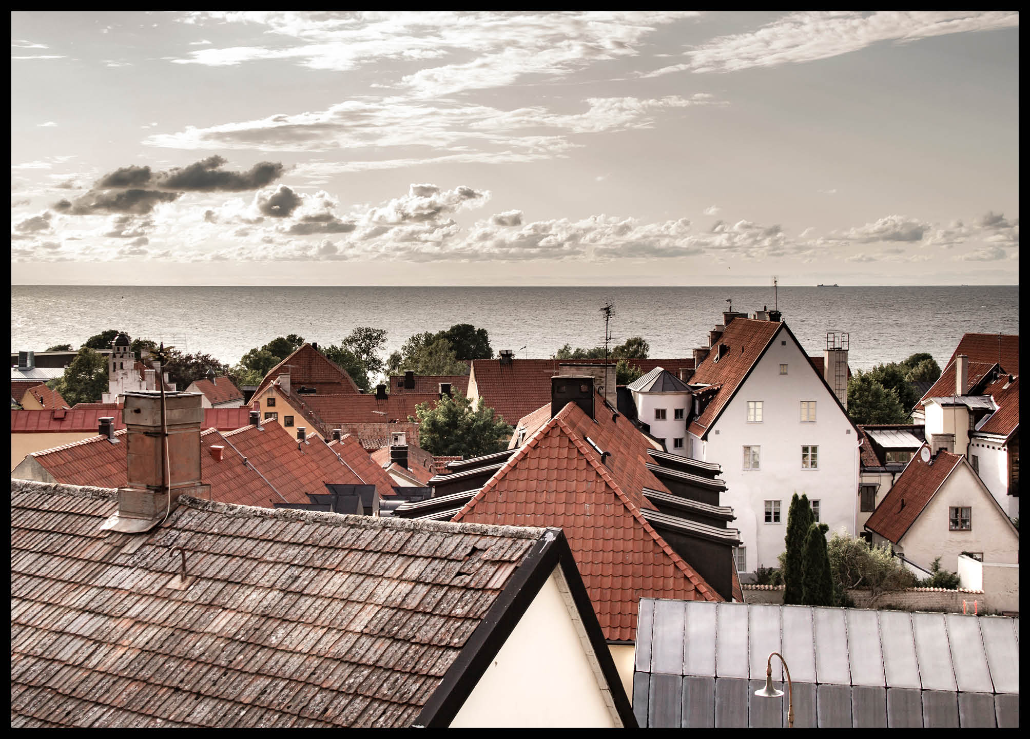 Visby sea view