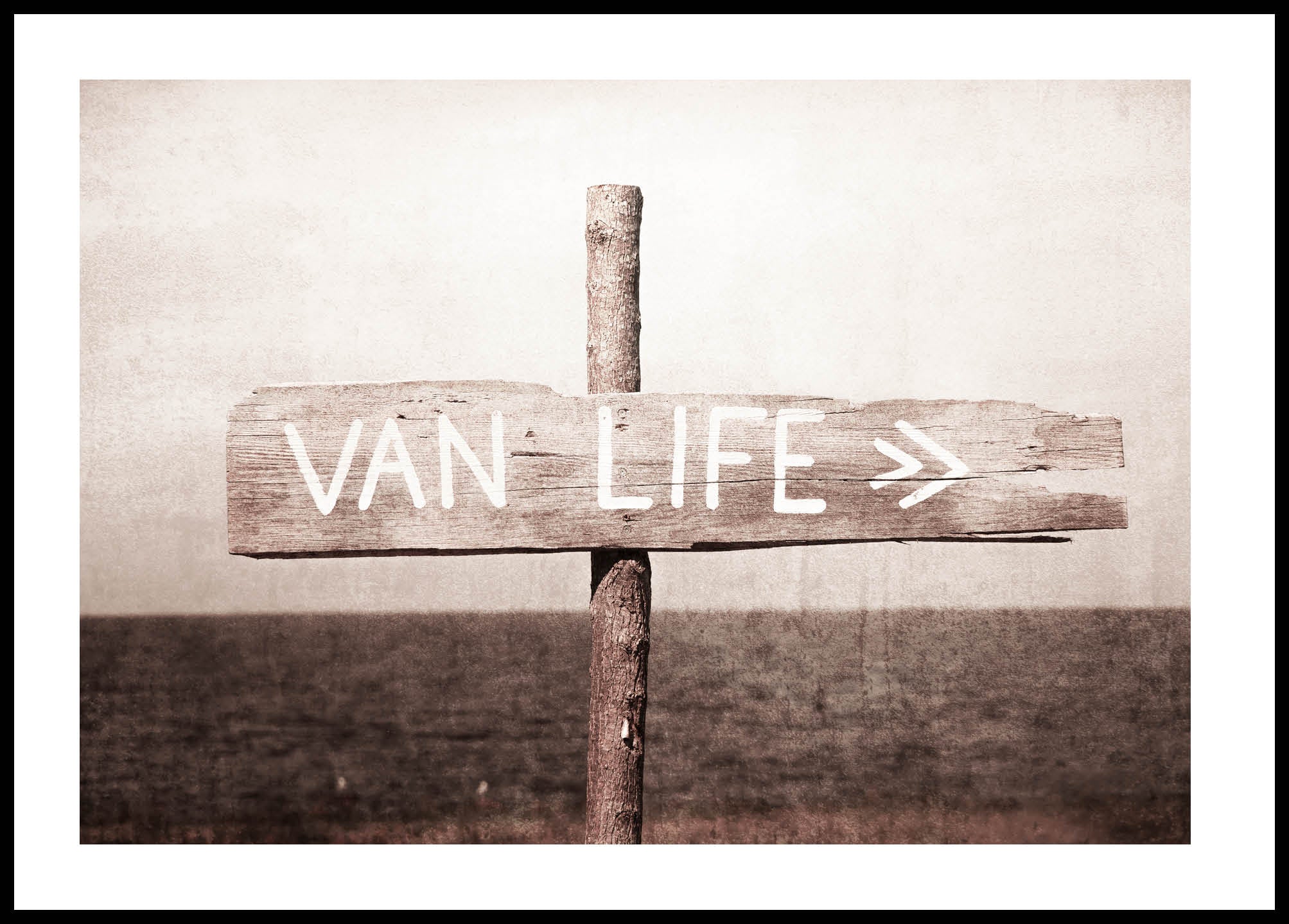 Van Life at Tofta Poster