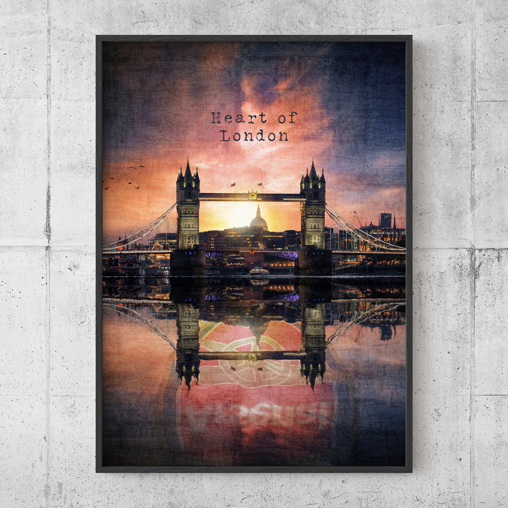 Arsenal - Heart of London poster No 2