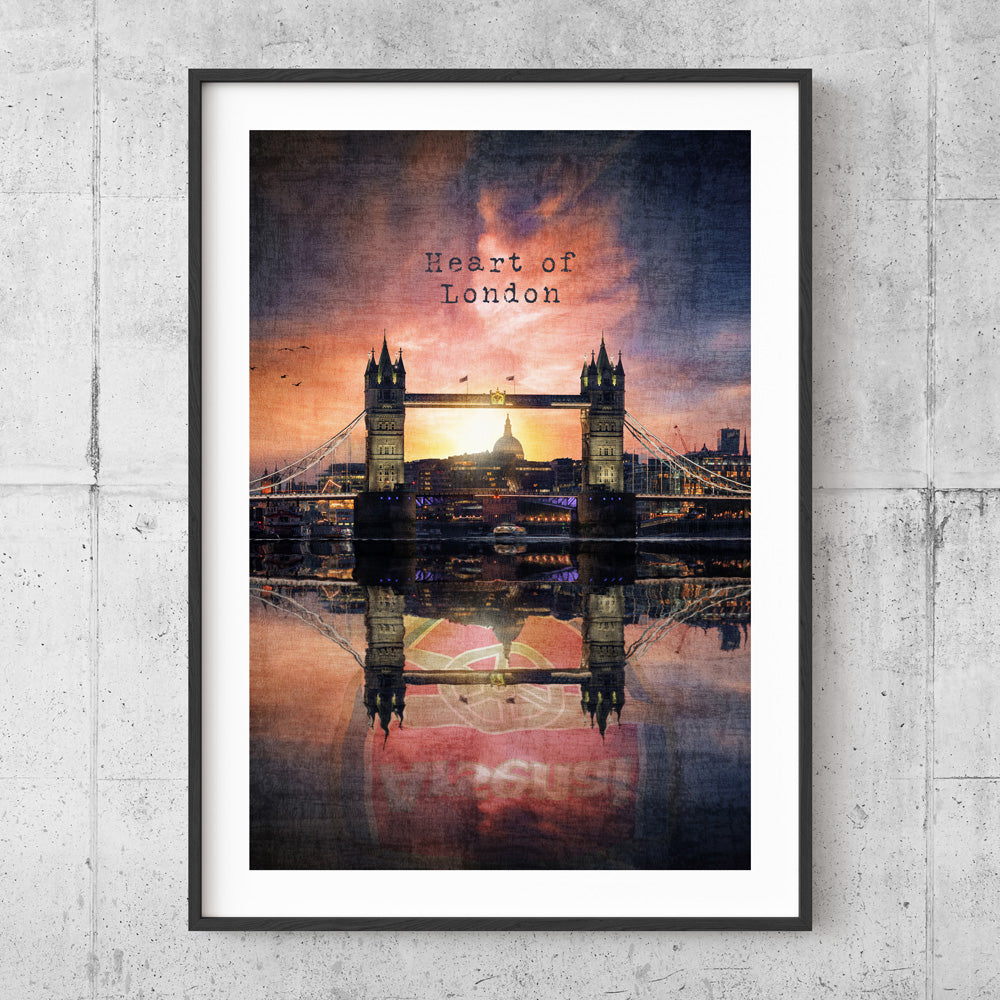 Arsenal - Heart of London poster No 2