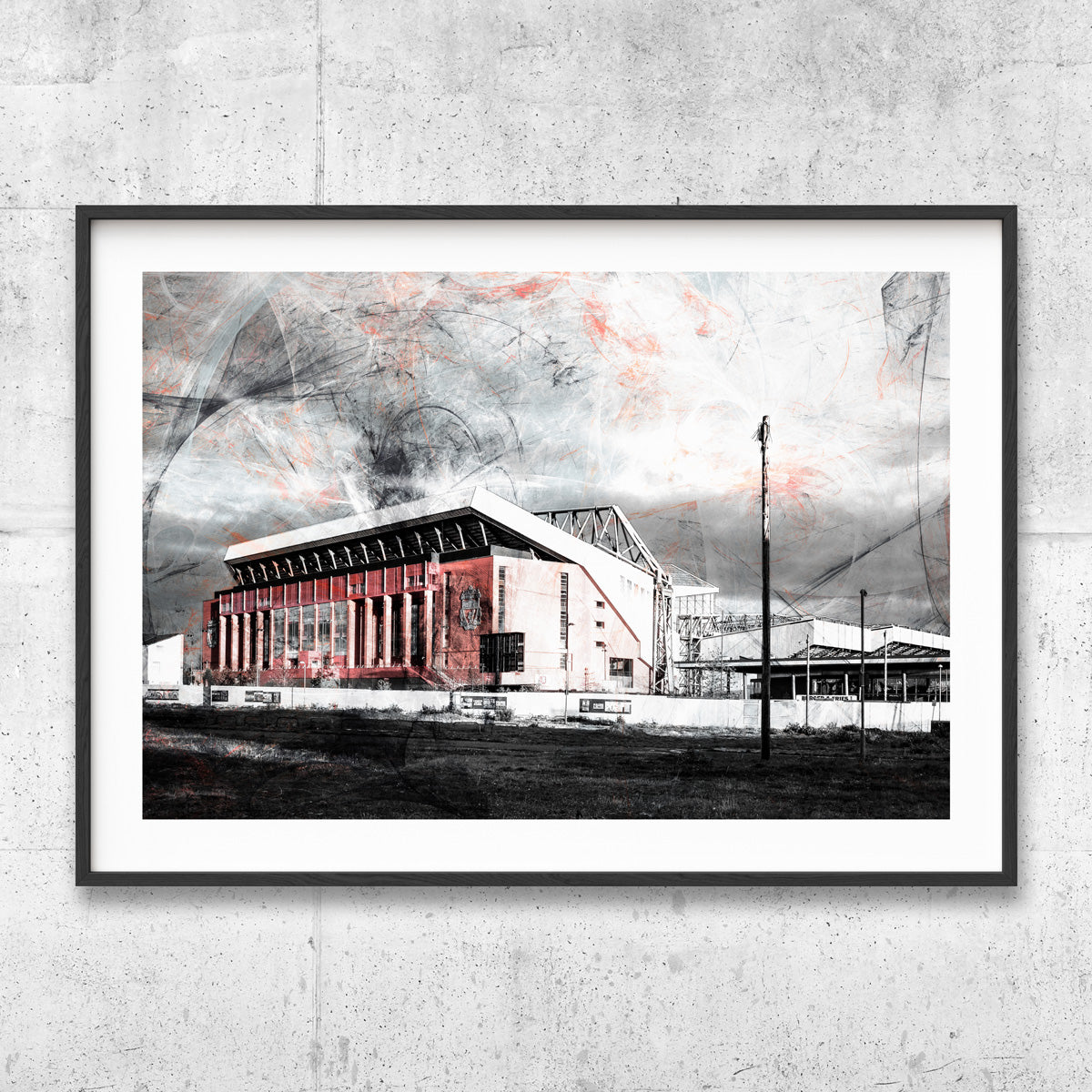 Anfield Liverpool poster