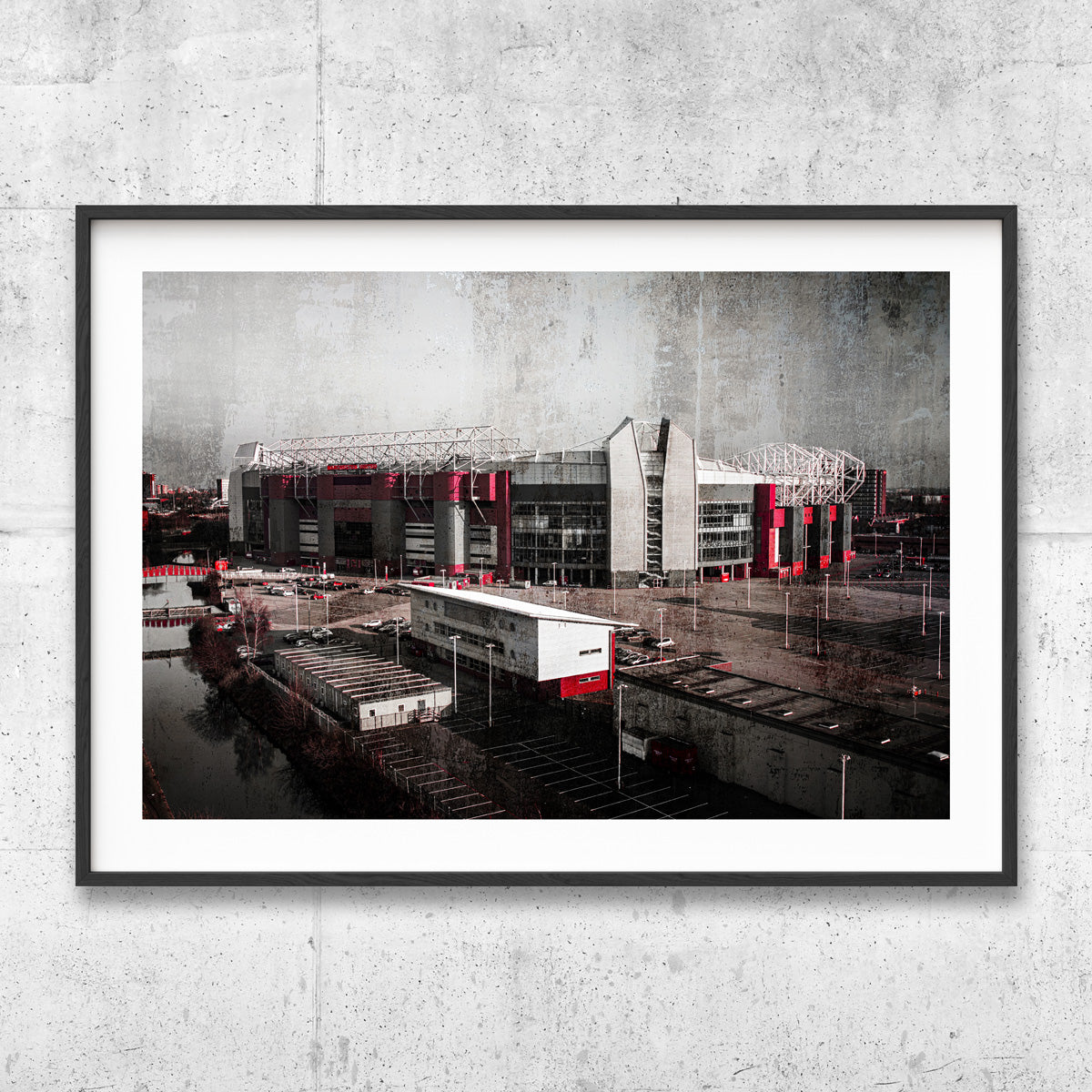 Old Trafford in Manchester poster