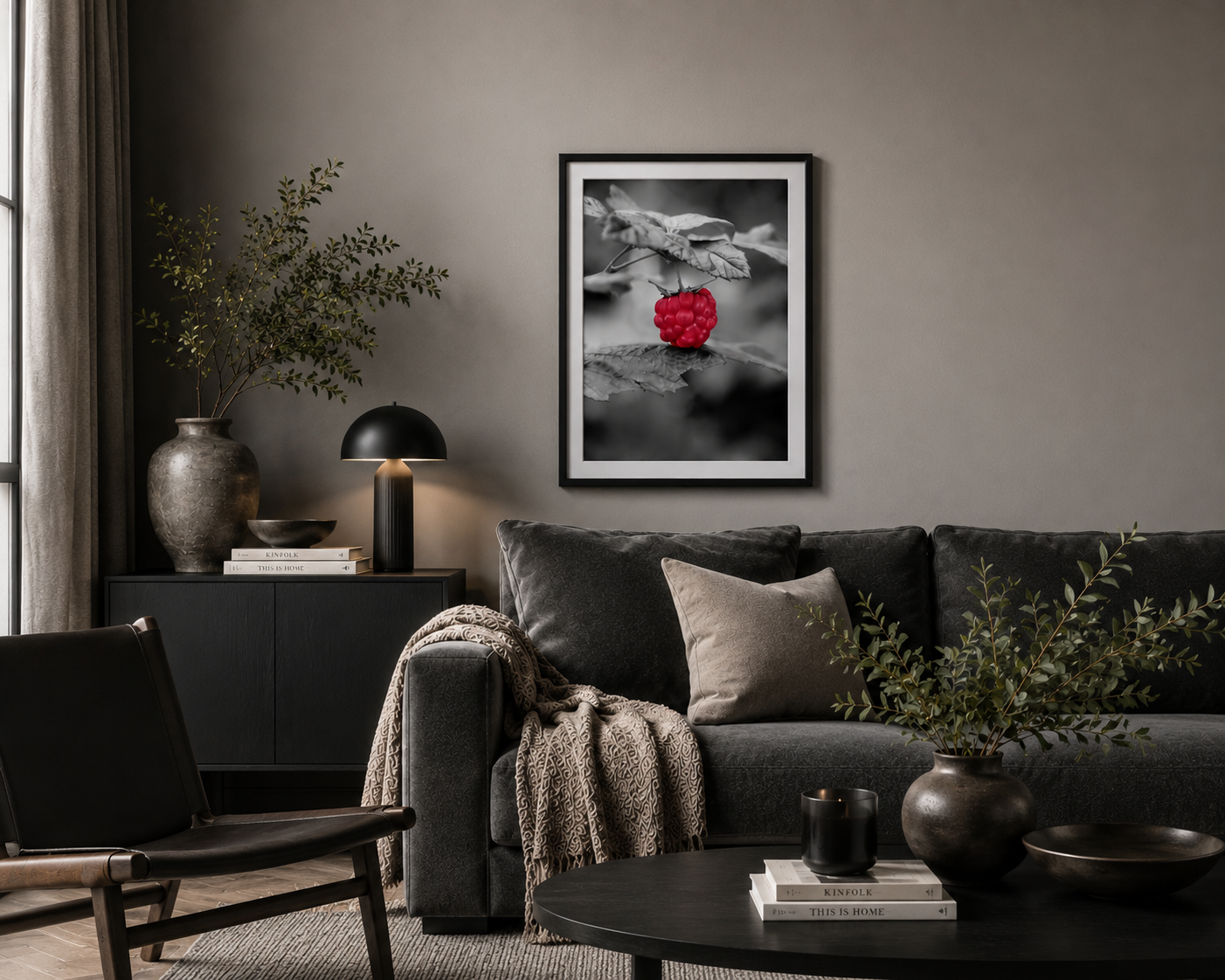 Raspberry poster