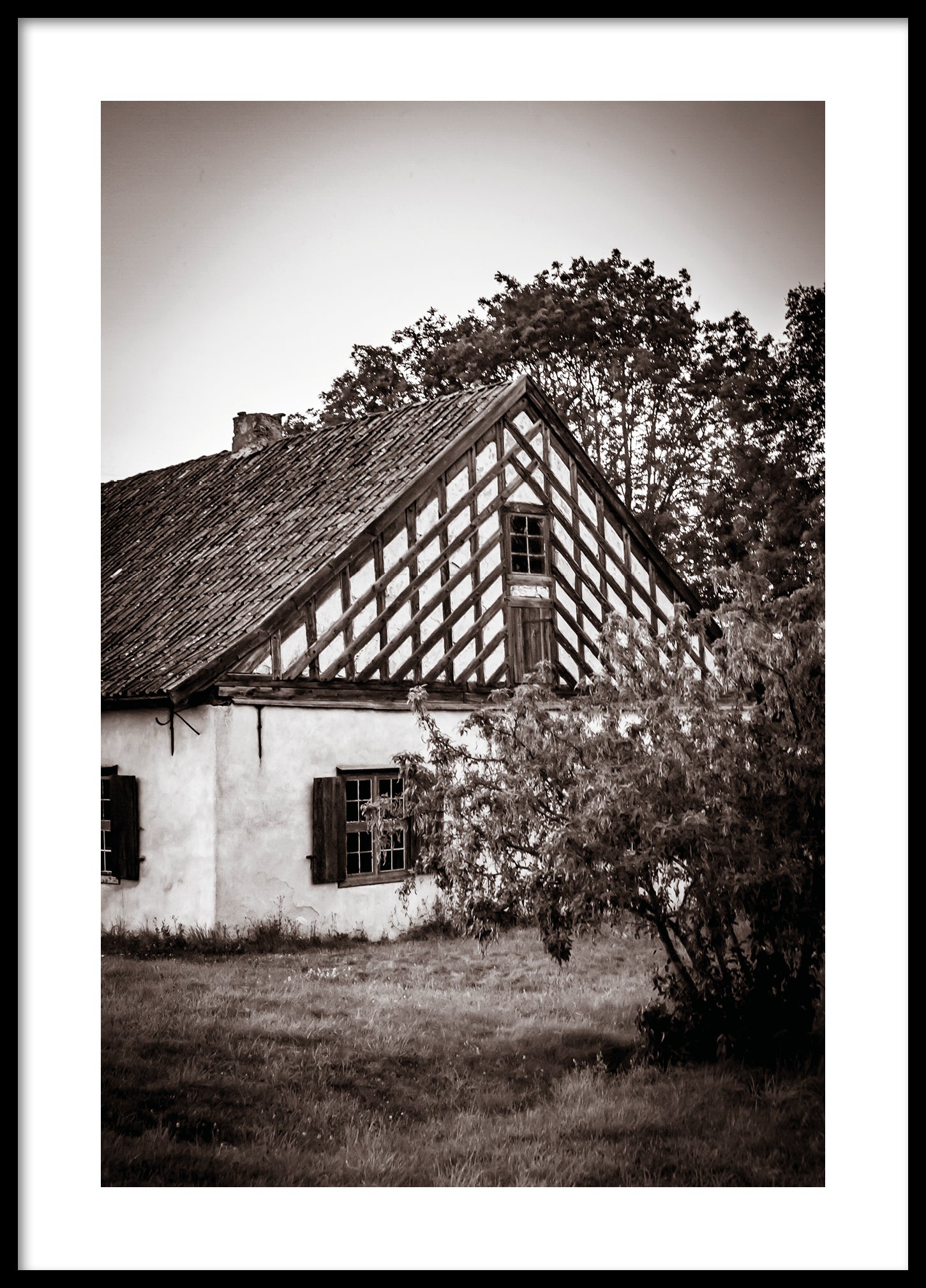 Old house Gotland posters