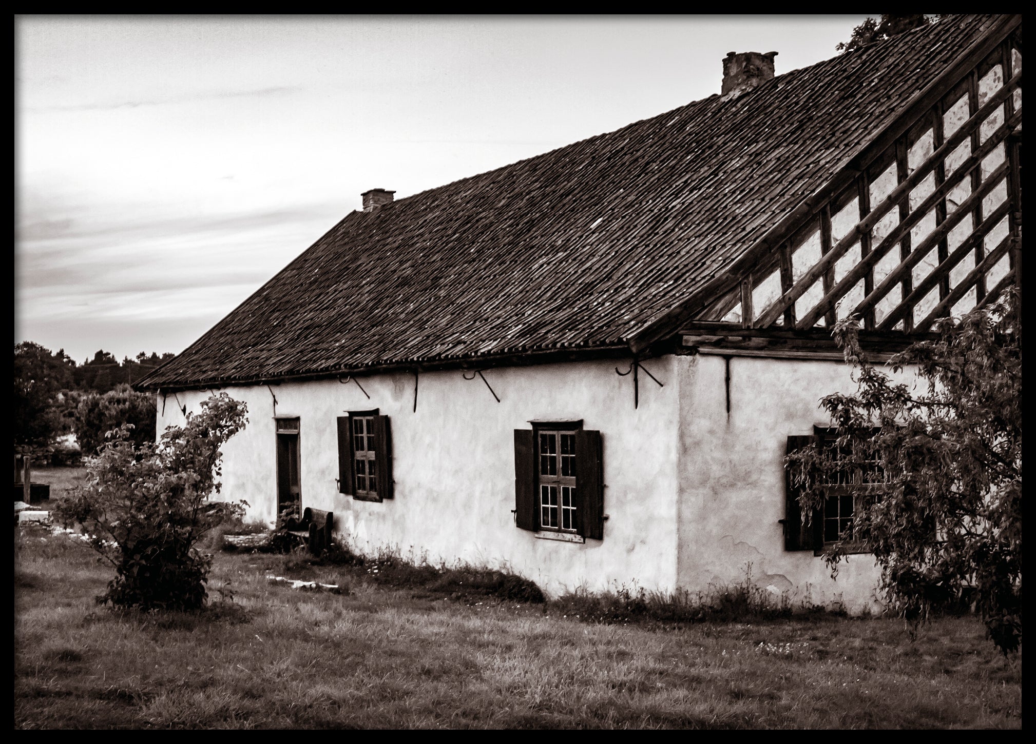 Old house Gotland poster II