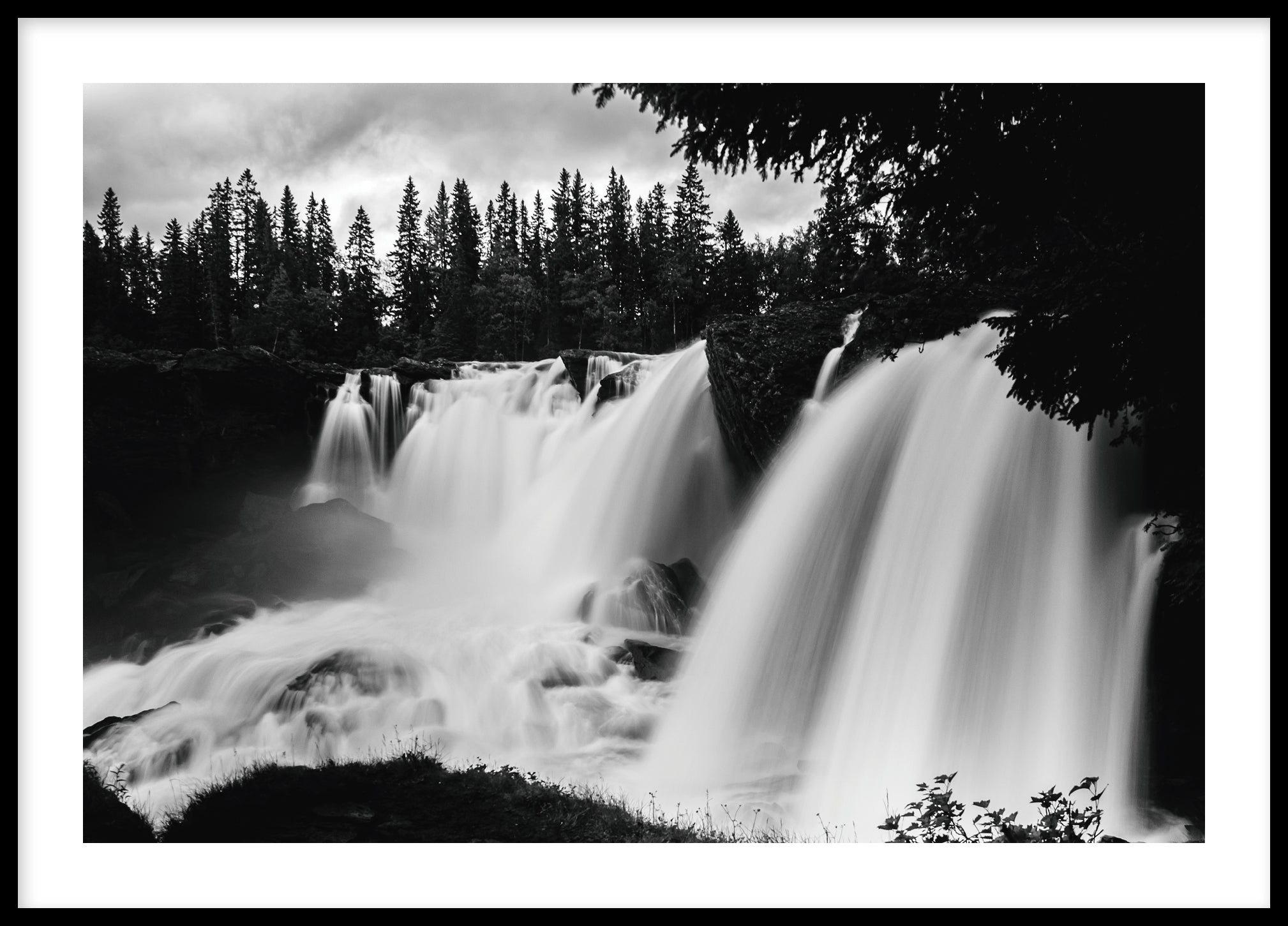 Waterfall Ristafallet Åre