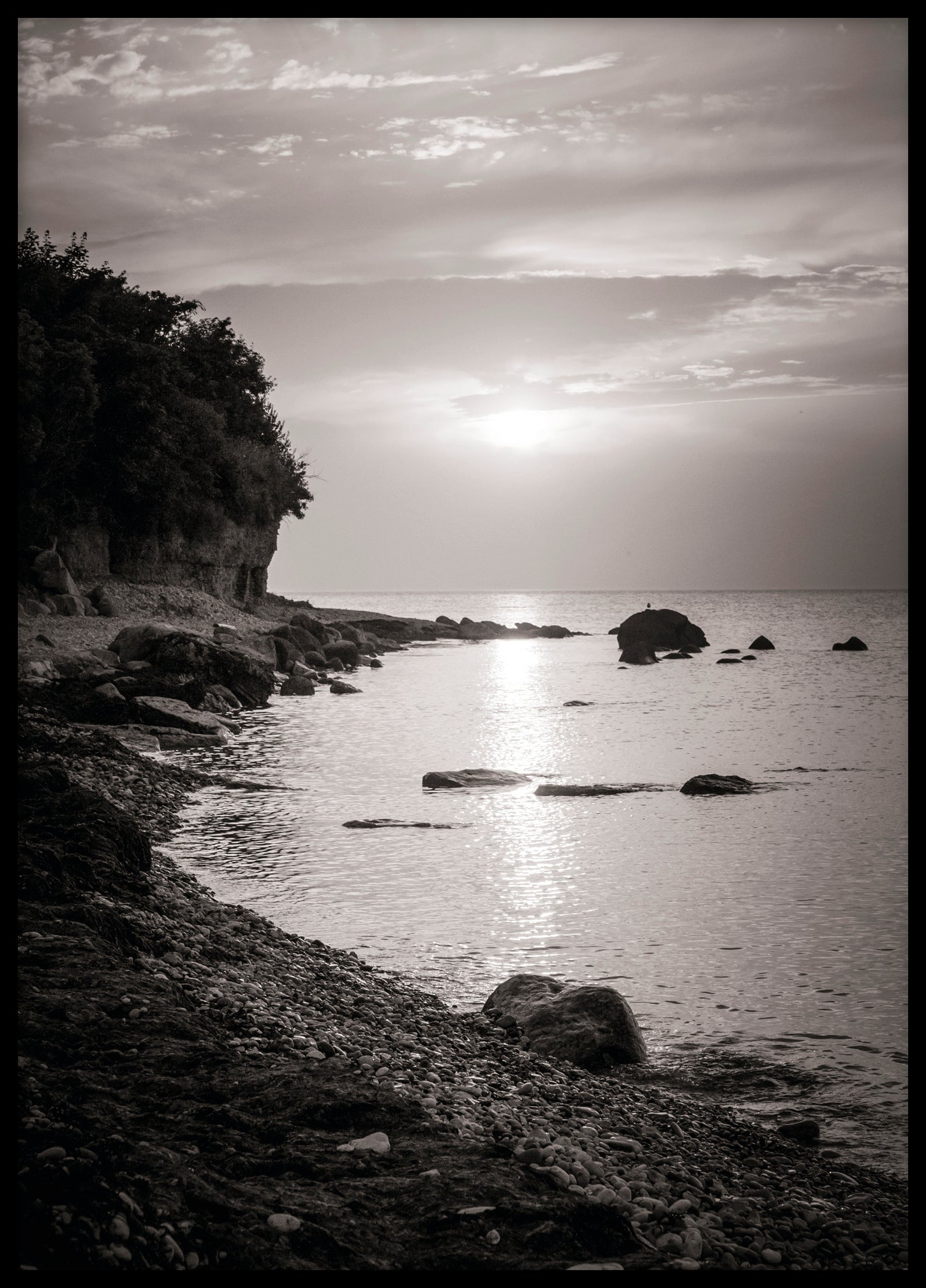 Högklint Strand sepia