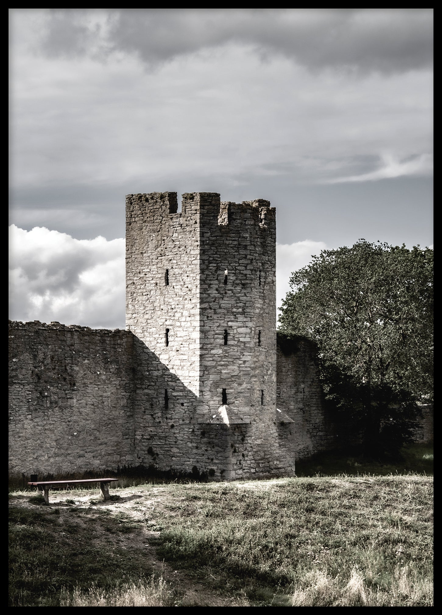 Visby city wall