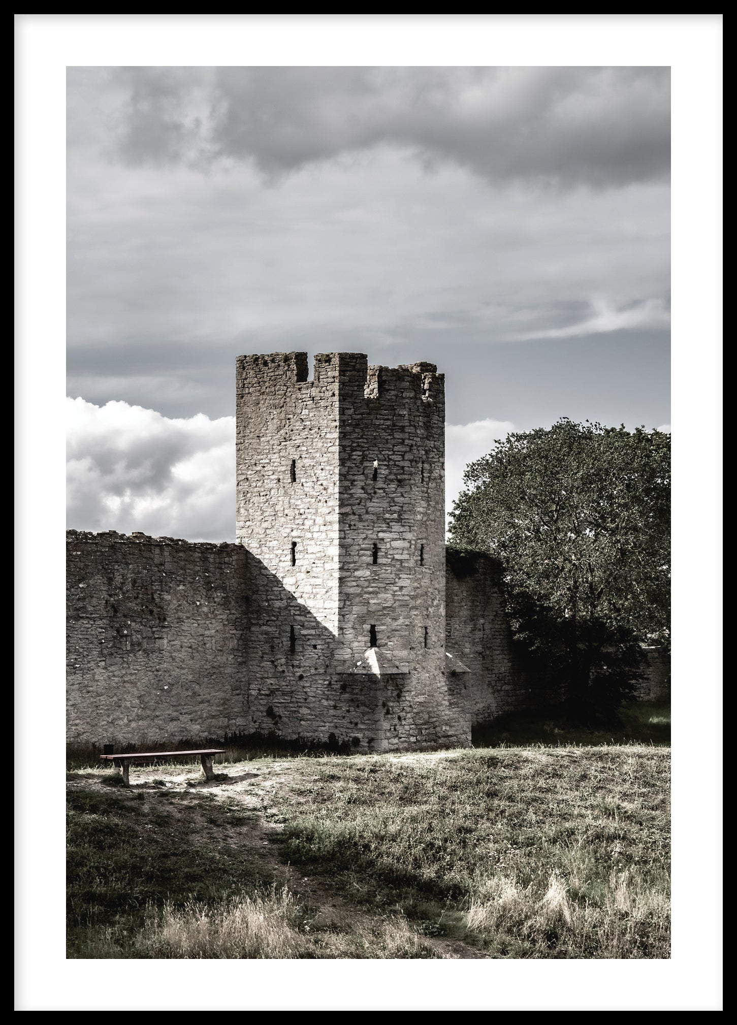 Visby city wall